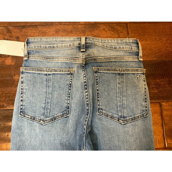 Rag & Bone Blue Montrose Distressed Skinny Jeans, Size 25 - Picture 6 of 6
